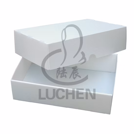 Cajas móviles acanaladas PP plásticas del almacenamiento plegable del tablero hueco